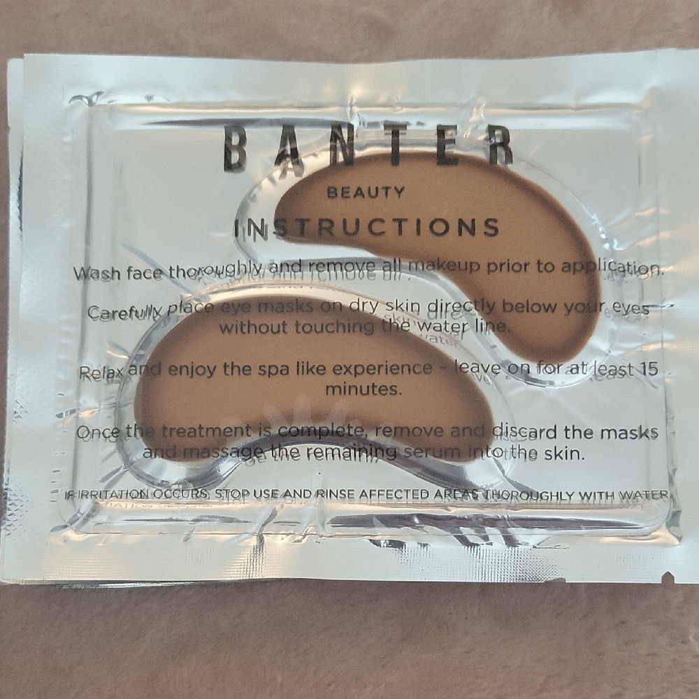 Banter Beauty Skincare Instructions